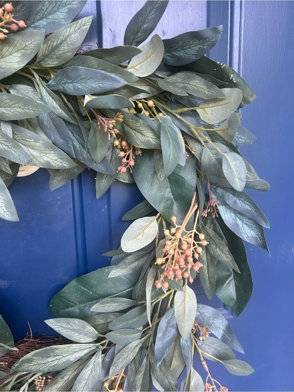 Studio McGee Threshold Classic Green Eucalyptus Wreath - Home Holiday NWT